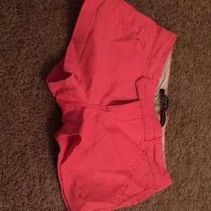 Pink shorts